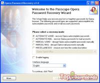 ���������� �������� Opera Password Recovery